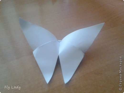 Привет всем*))))

Сегодня мы будем делать прекрасную бабочку по технике оригами которую предумала Акира Йошизава фото 8